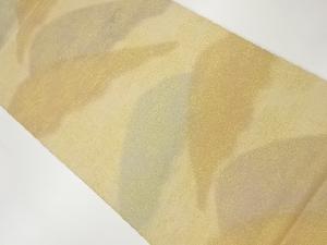 砂子綴れ霞に山並み模様織出し暈し袋帯